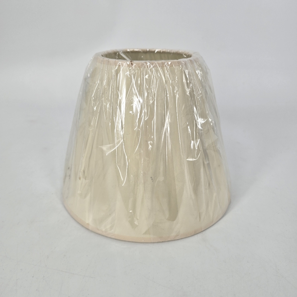 Visual Comfort 6.5" Tall Natural Paper Clip On Shade Cone Shape NEW